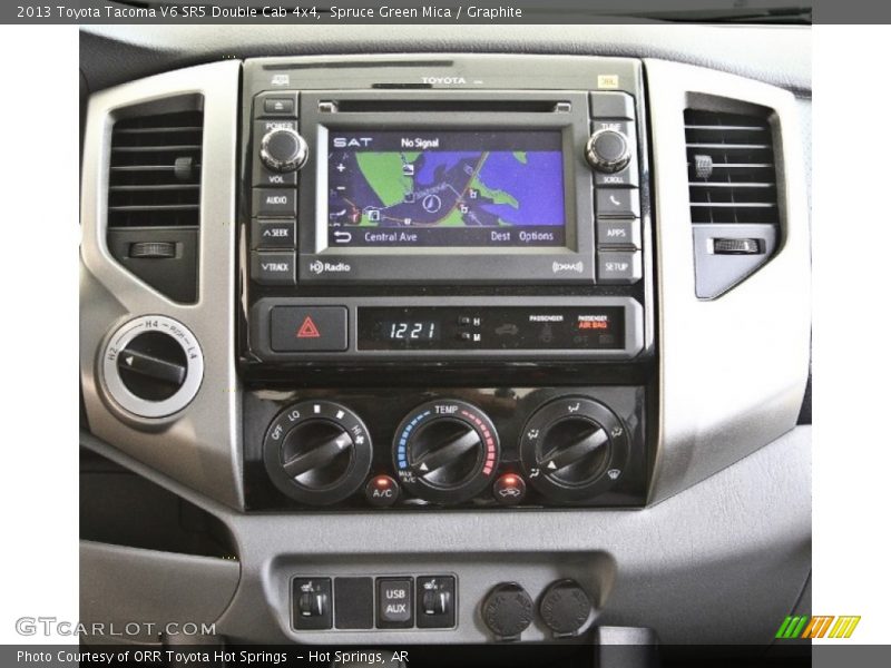 Spruce Green Mica / Graphite 2013 Toyota Tacoma V6 SR5 Double Cab 4x4