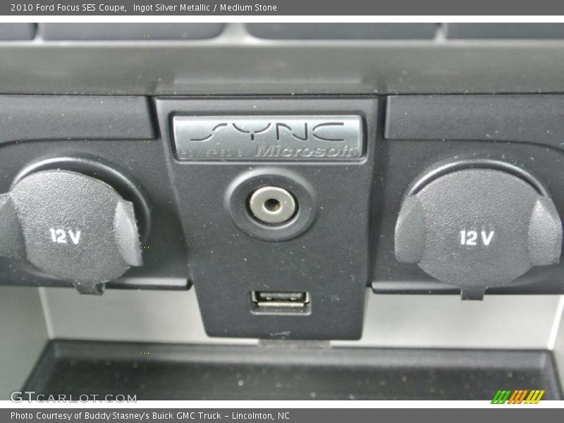 Ingot Silver Metallic / Medium Stone 2010 Ford Focus SES Coupe
