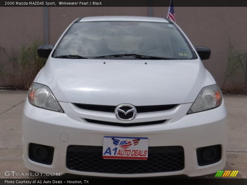 Whitewater Pearl / Black 2006 Mazda MAZDA5 Sport
