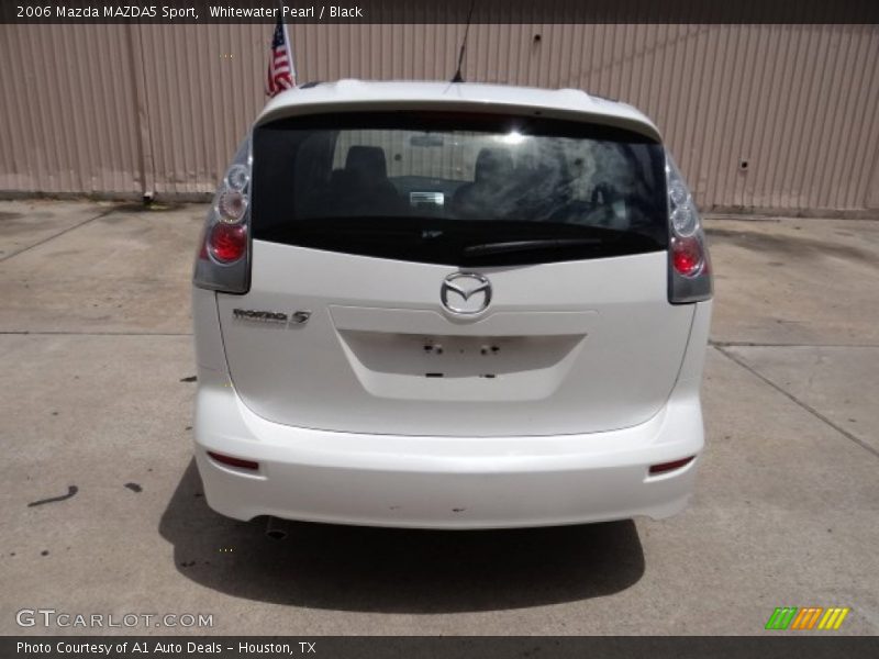 Whitewater Pearl / Black 2006 Mazda MAZDA5 Sport