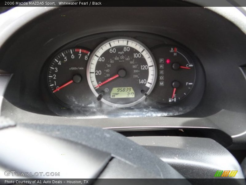 Whitewater Pearl / Black 2006 Mazda MAZDA5 Sport