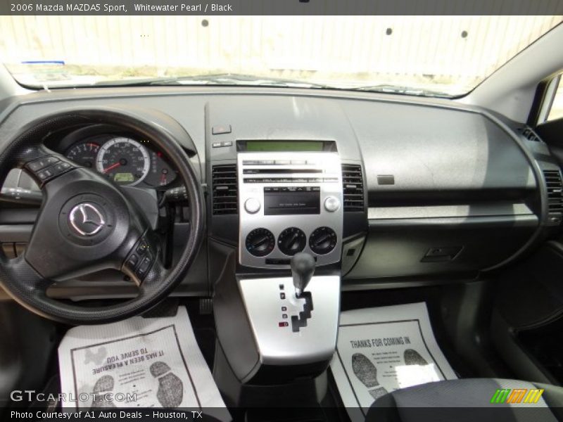 Whitewater Pearl / Black 2006 Mazda MAZDA5 Sport