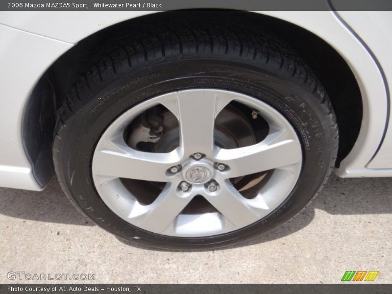 Whitewater Pearl / Black 2006 Mazda MAZDA5 Sport