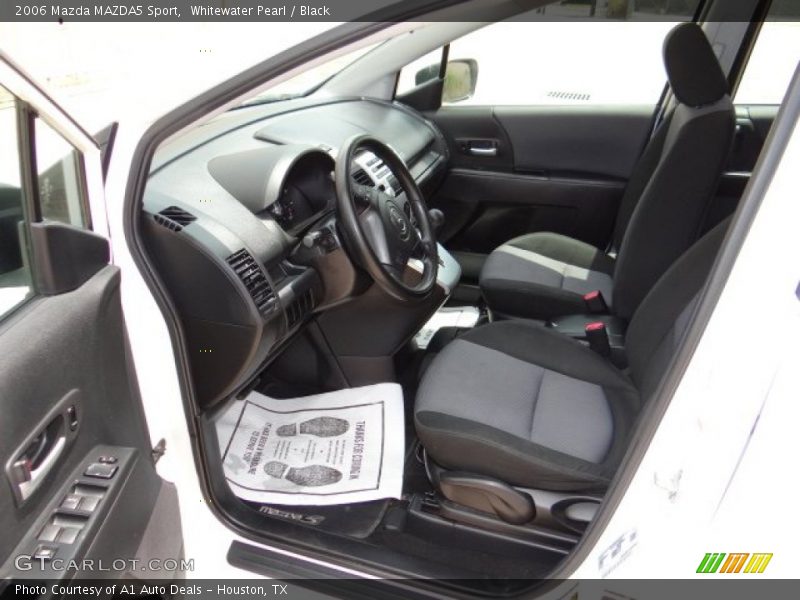 Whitewater Pearl / Black 2006 Mazda MAZDA5 Sport