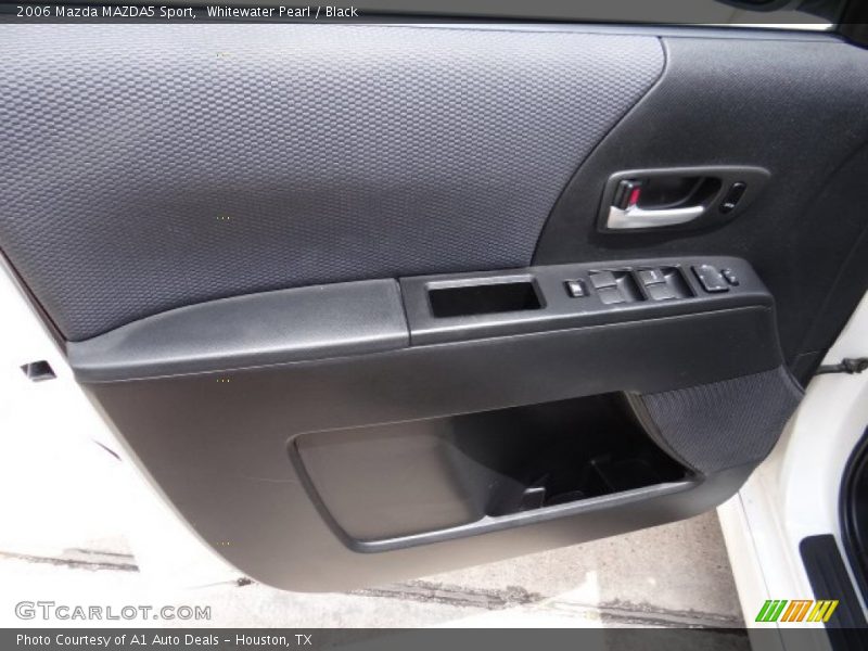 Whitewater Pearl / Black 2006 Mazda MAZDA5 Sport
