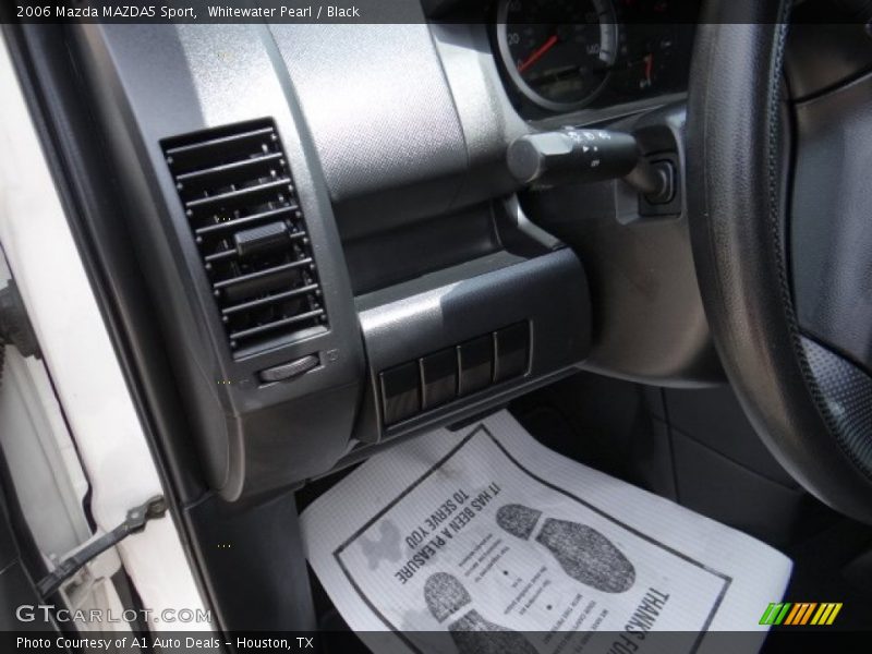 Whitewater Pearl / Black 2006 Mazda MAZDA5 Sport