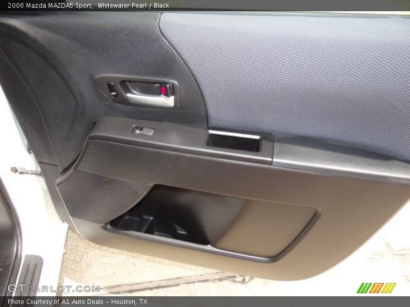 Whitewater Pearl / Black 2006 Mazda MAZDA5 Sport