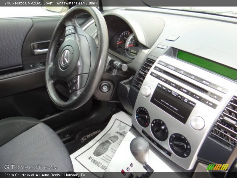 Whitewater Pearl / Black 2006 Mazda MAZDA5 Sport