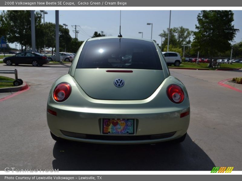 Gecko Green / Cream Beige 2008 Volkswagen New Beetle SE Coupe