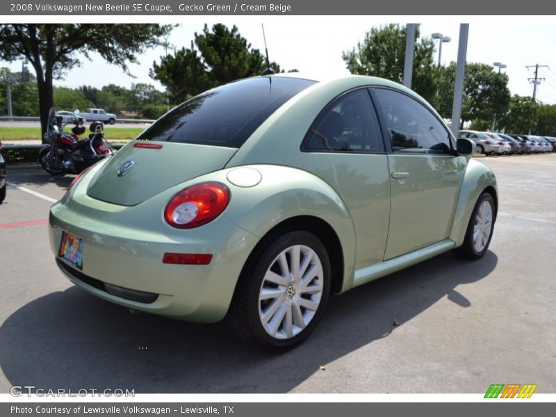 Gecko Green / Cream Beige 2008 Volkswagen New Beetle SE Coupe