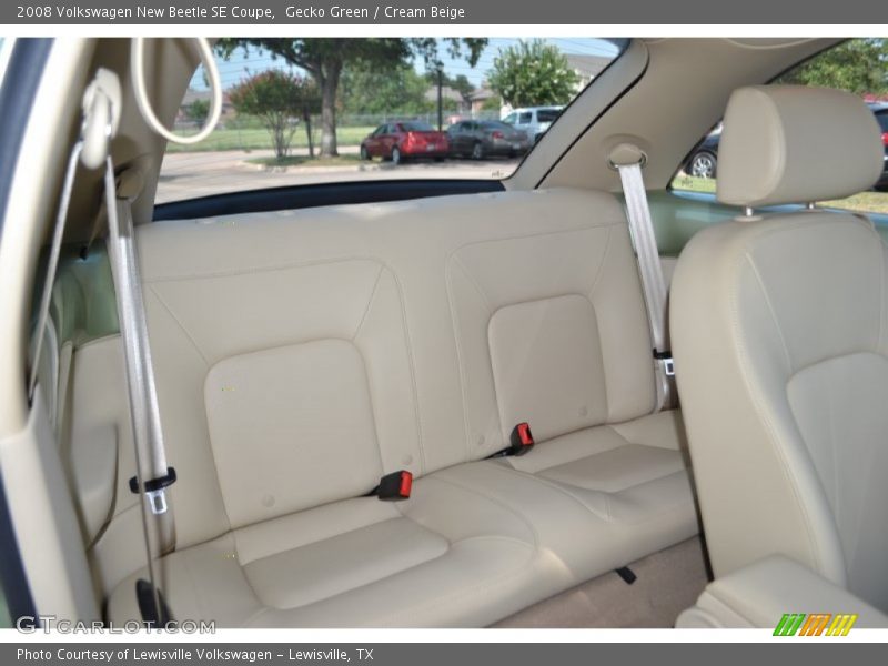 Gecko Green / Cream Beige 2008 Volkswagen New Beetle SE Coupe