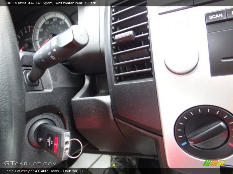 Whitewater Pearl / Black 2006 Mazda MAZDA5 Sport
