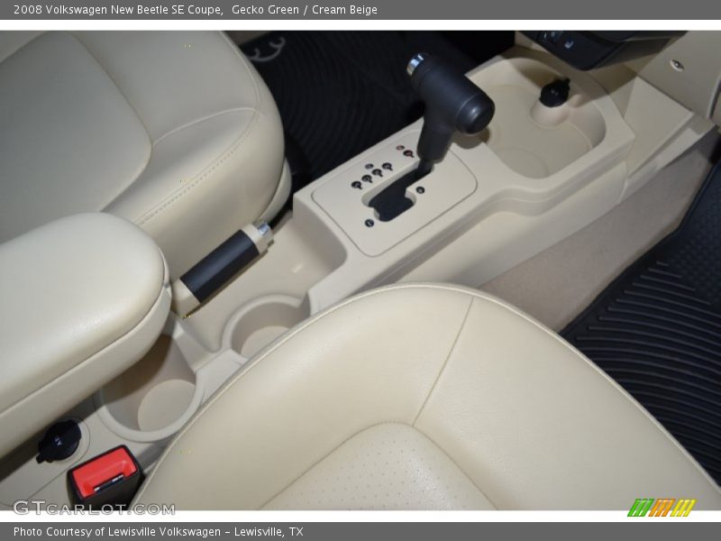 Gecko Green / Cream Beige 2008 Volkswagen New Beetle SE Coupe