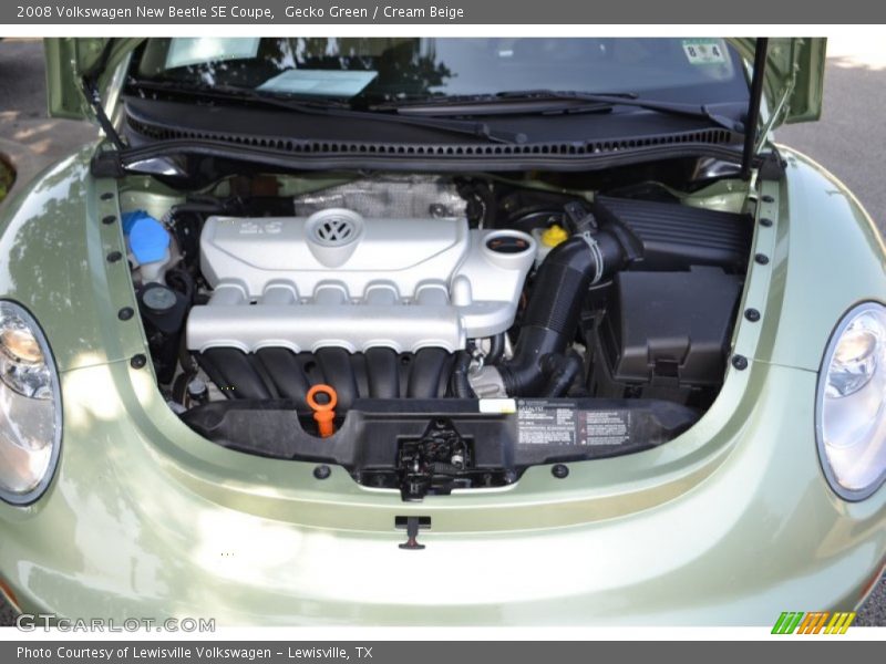 Gecko Green / Cream Beige 2008 Volkswagen New Beetle SE Coupe