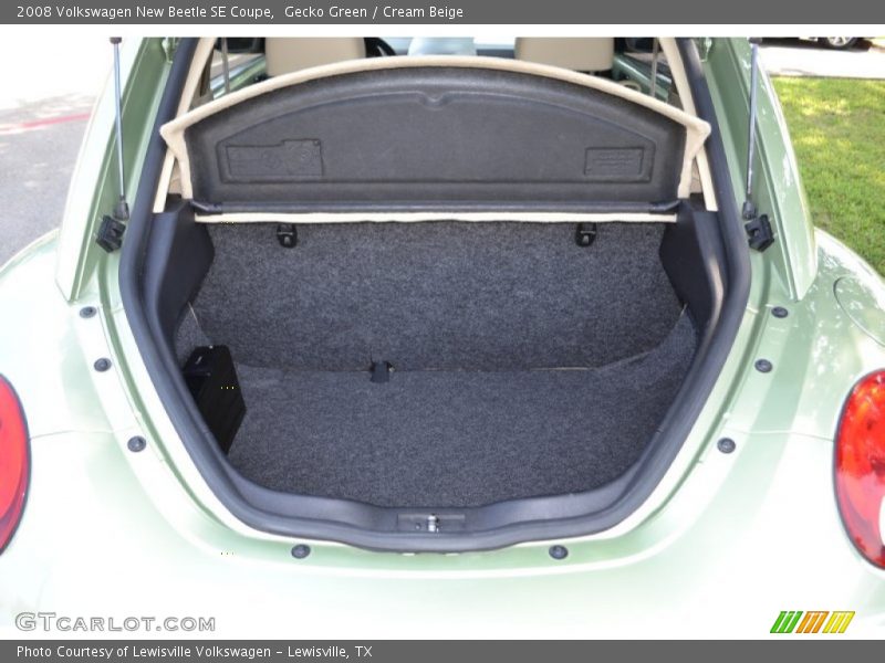 Gecko Green / Cream Beige 2008 Volkswagen New Beetle SE Coupe
