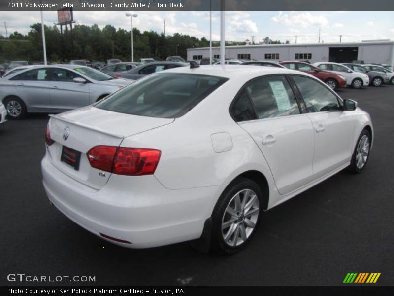 Candy White / Titan Black 2011 Volkswagen Jetta TDI Sedan