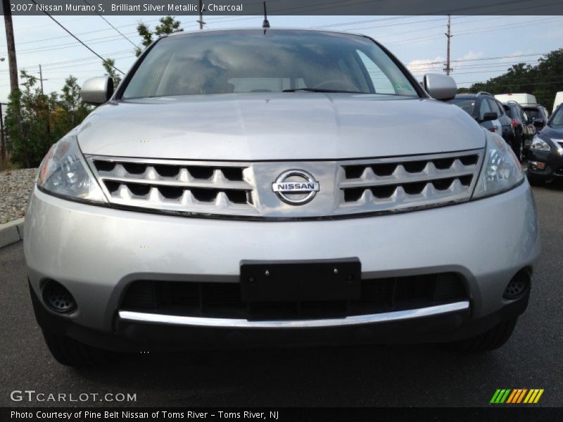 Brilliant Silver Metallic / Charcoal 2007 Nissan Murano S