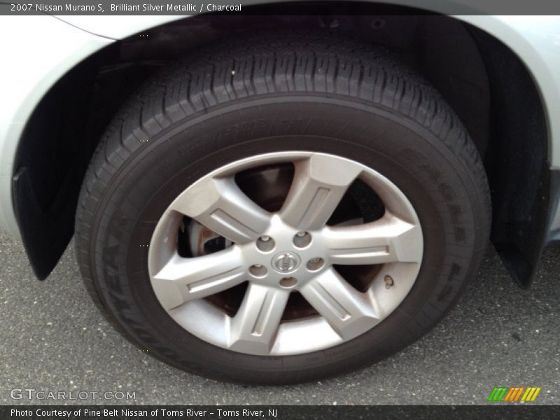 Brilliant Silver Metallic / Charcoal 2007 Nissan Murano S