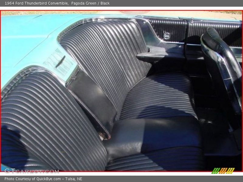 Rear Seat of 1964 Thunderbird Convertible