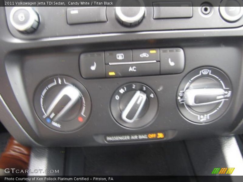 Candy White / Titan Black 2011 Volkswagen Jetta TDI Sedan