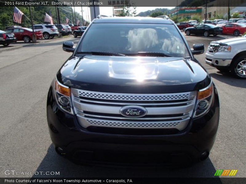 Ebony Black / Charcoal Black 2011 Ford Explorer XLT