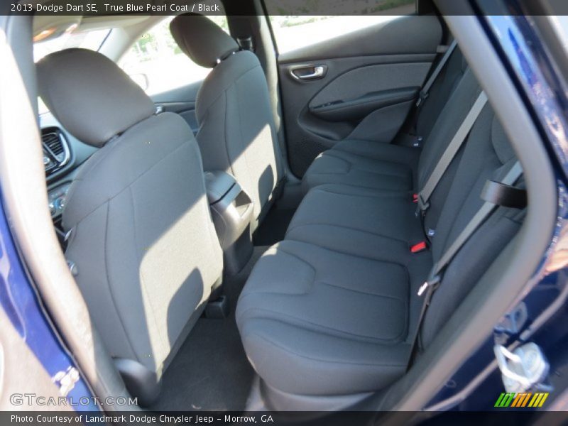 True Blue Pearl Coat / Black 2013 Dodge Dart SE