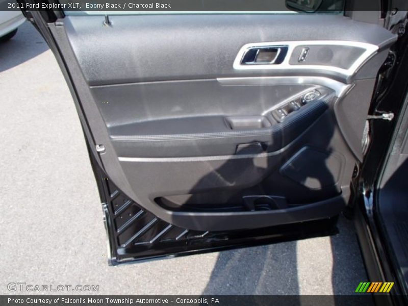 Ebony Black / Charcoal Black 2011 Ford Explorer XLT