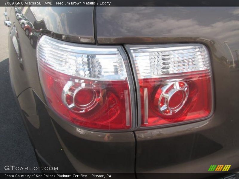 Medium Brown Metallic / Ebony 2009 GMC Acadia SLT AWD