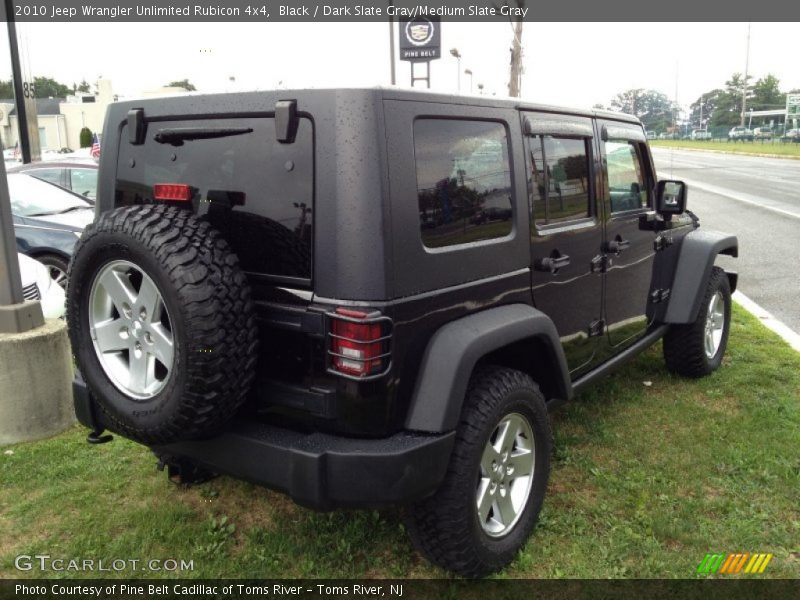 Black / Dark Slate Gray/Medium Slate Gray 2010 Jeep Wrangler Unlimited Rubicon 4x4