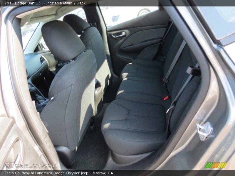 Tungsten Metallic / Black 2013 Dodge Dart SE