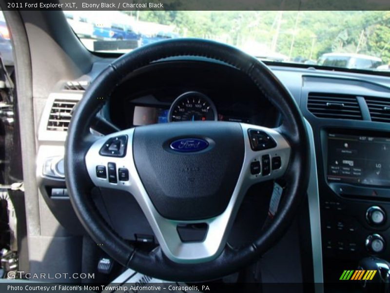 Ebony Black / Charcoal Black 2011 Ford Explorer XLT