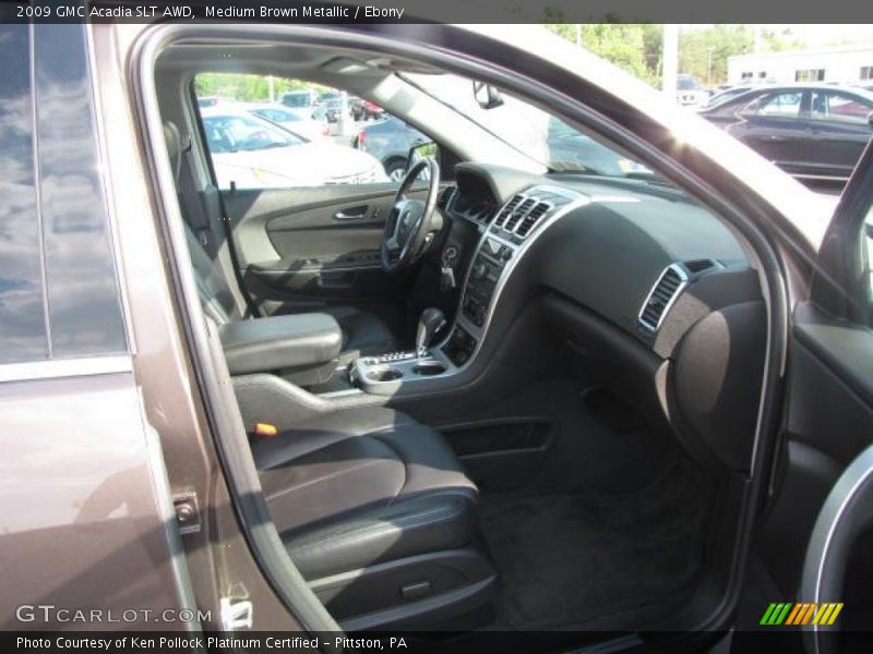 Medium Brown Metallic / Ebony 2009 GMC Acadia SLT AWD