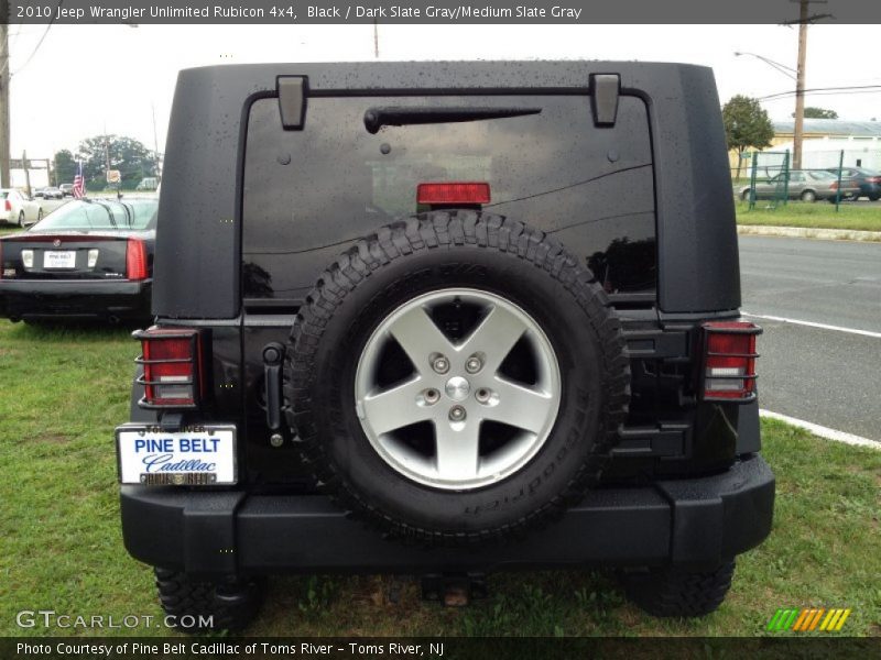 Black / Dark Slate Gray/Medium Slate Gray 2010 Jeep Wrangler Unlimited Rubicon 4x4