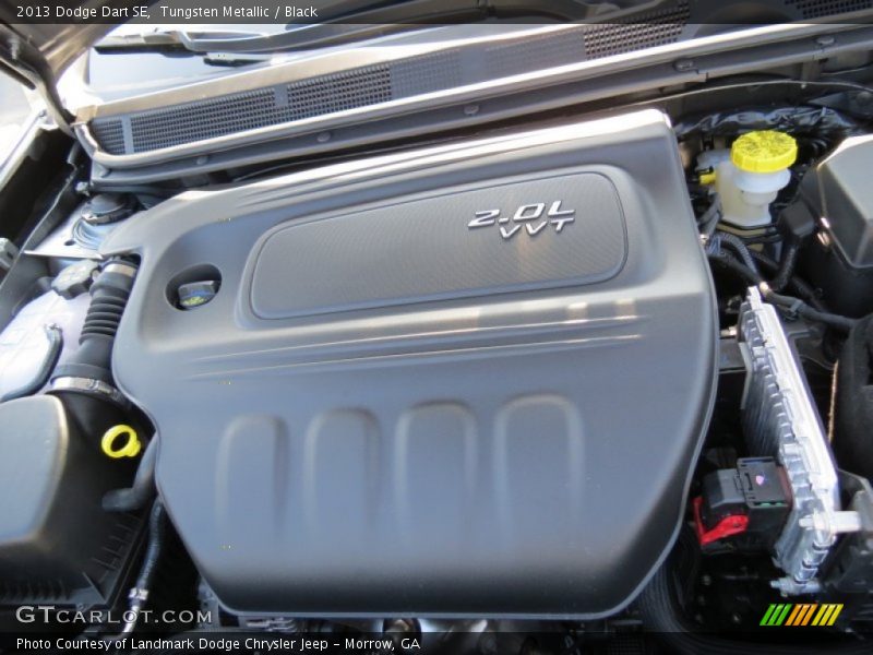 Tungsten Metallic / Black 2013 Dodge Dart SE