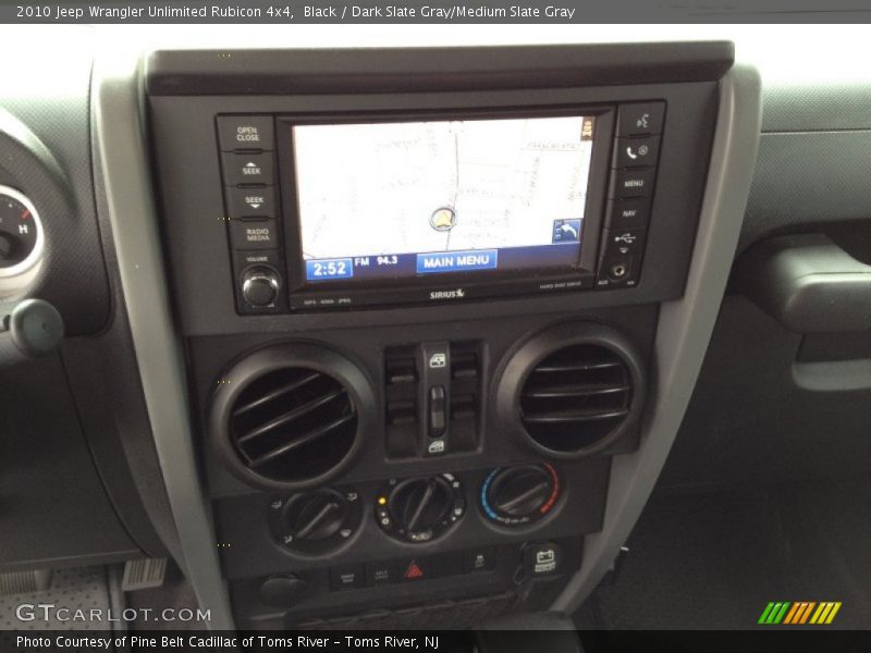 Black / Dark Slate Gray/Medium Slate Gray 2010 Jeep Wrangler Unlimited Rubicon 4x4