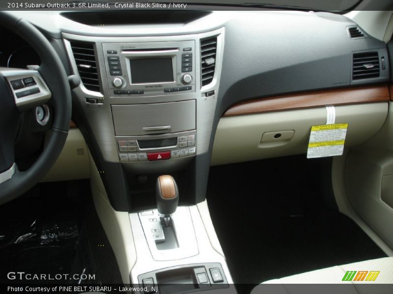 Crystal Black Silica / Ivory 2014 Subaru Outback 3.6R Limited