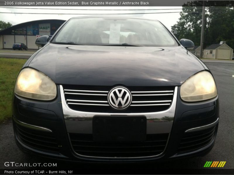 Blue Graphite Metallic / Anthracite Black 2006 Volkswagen Jetta Value Edition Sedan
