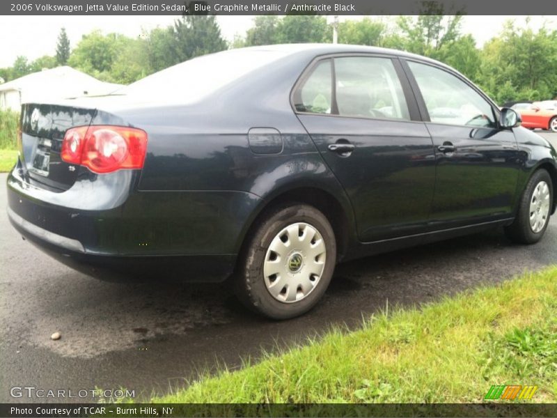 Blue Graphite Metallic / Anthracite Black 2006 Volkswagen Jetta Value Edition Sedan