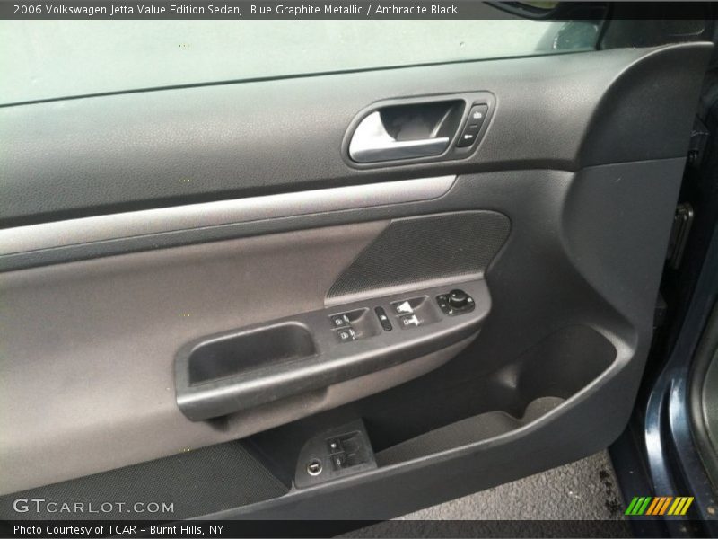 Blue Graphite Metallic / Anthracite Black 2006 Volkswagen Jetta Value Edition Sedan