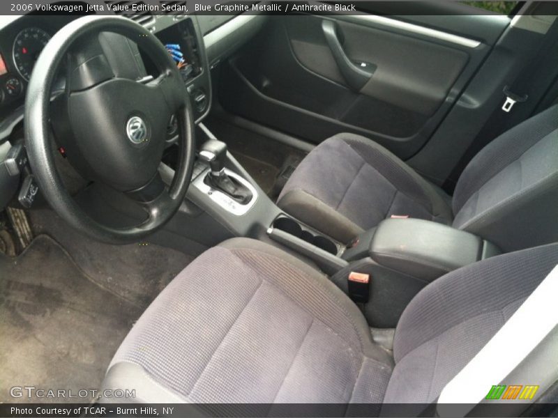 Blue Graphite Metallic / Anthracite Black 2006 Volkswagen Jetta Value Edition Sedan