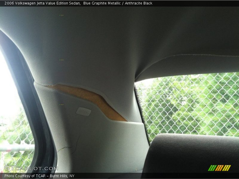 Blue Graphite Metallic / Anthracite Black 2006 Volkswagen Jetta Value Edition Sedan