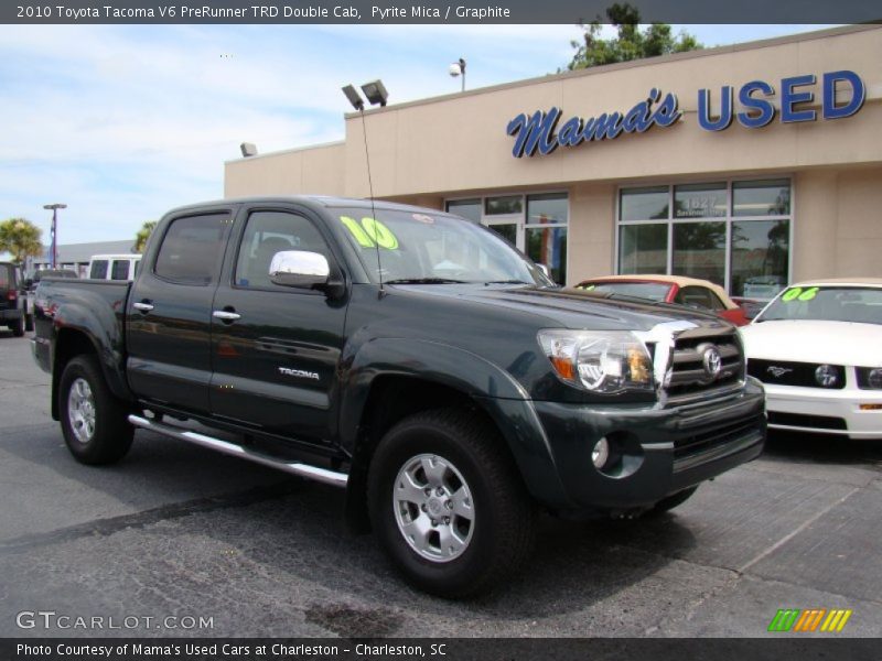 Pyrite Mica / Graphite 2010 Toyota Tacoma V6 PreRunner TRD Double Cab