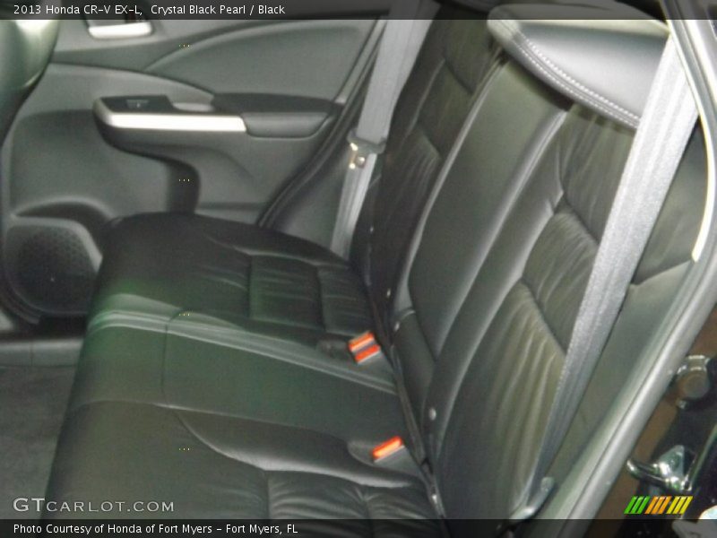 Crystal Black Pearl / Black 2013 Honda CR-V EX-L