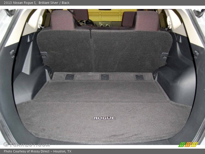 Brilliant Silver / Black 2013 Nissan Rogue S