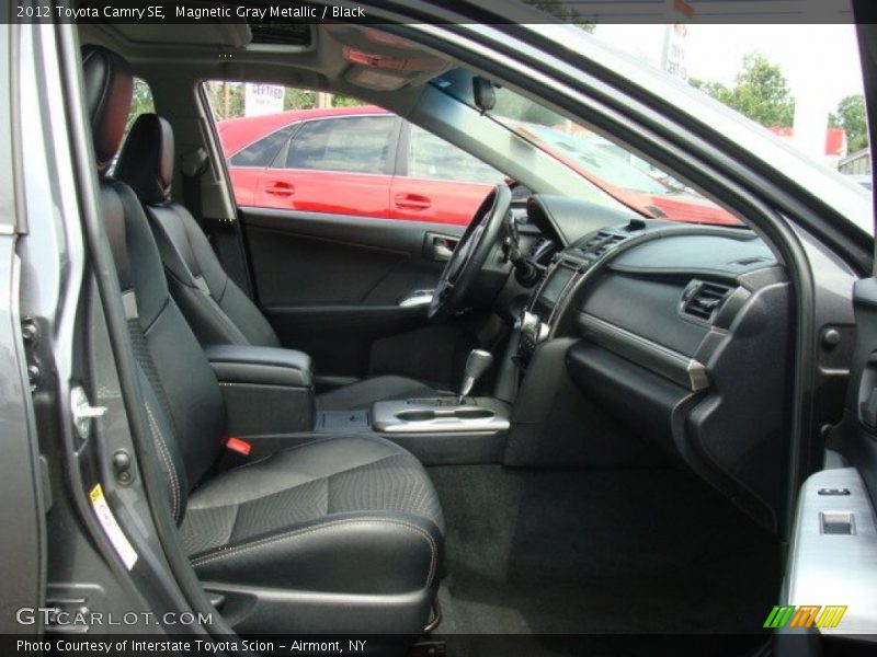 Magnetic Gray Metallic / Black 2012 Toyota Camry SE