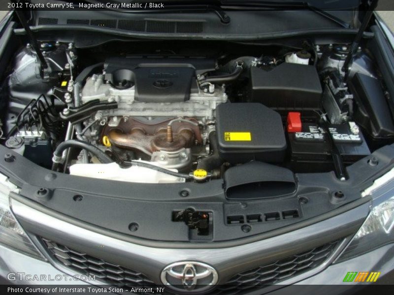 Magnetic Gray Metallic / Black 2012 Toyota Camry SE