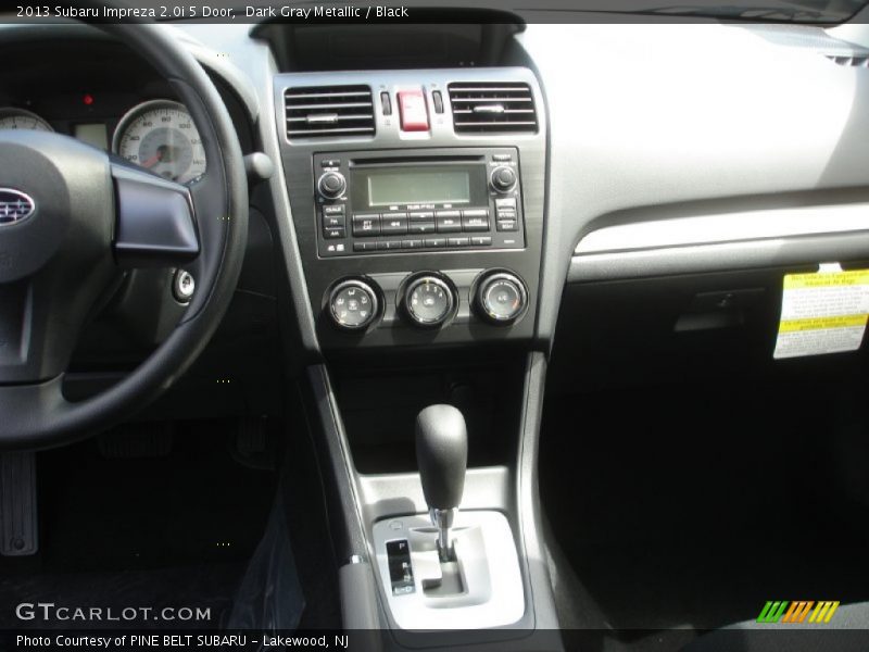 Dark Gray Metallic / Black 2013 Subaru Impreza 2.0i 5 Door