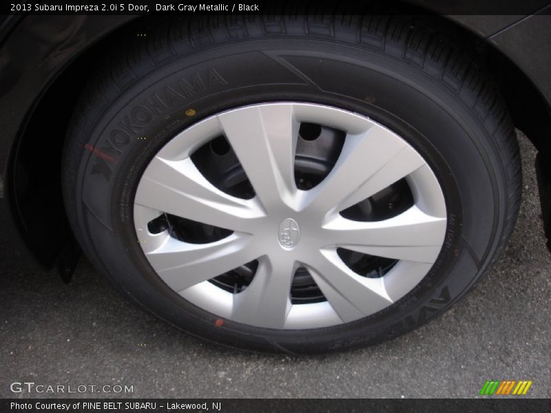 Dark Gray Metallic / Black 2013 Subaru Impreza 2.0i 5 Door