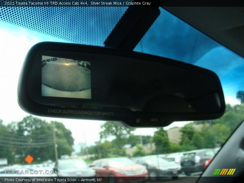 Silver Streak Mica / Graphite Gray 2011 Toyota Tacoma V6 TRD Access Cab 4x4