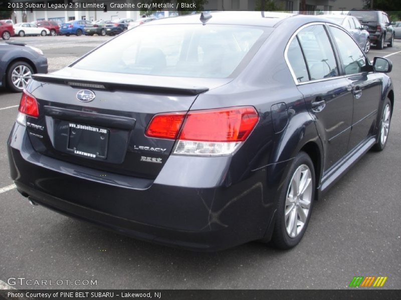 Graphite Gray Metallic / Black 2013 Subaru Legacy 2.5i Limited